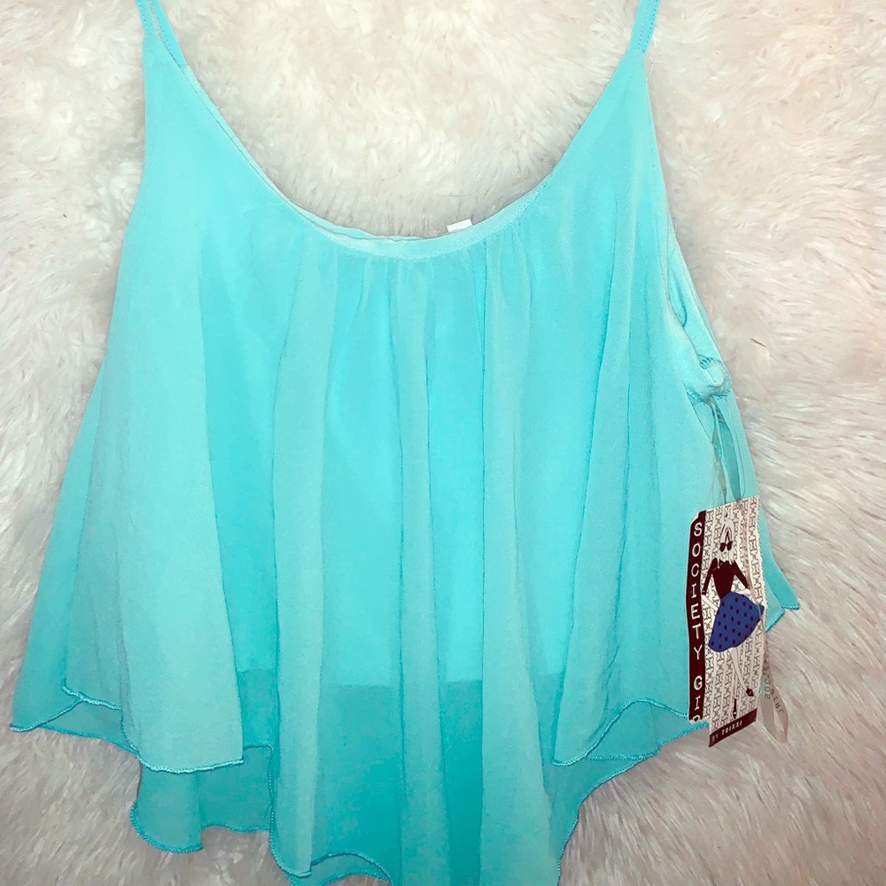 Society girl crop top pair
